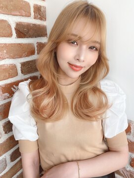 エニー 栄(Any) セミロング×クビれ韓国レイヤー