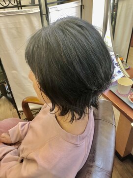 ビーヘア(be hair) フェミニンなショートヘア