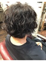 ヘアー クリエイト カルバリ(HAIR CREATE Calbari) クルクルフワフワ ショートボブver.