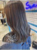 透明感カラーオリーブグレージュ