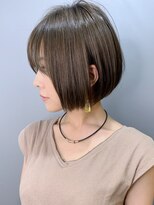 ラウンジ モリオ イケブクロ(Lounge MORIO Ikebukuro) 【morio池袋】愛され度奇跡の100%前下がりショートボブ♪