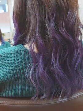 クラン(CLan) 多めにビビットカラーグラデーション