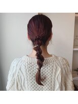 シュシュ(chouchou)&nbsp;タイトなヘアアレンジ♪