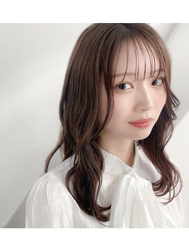 モアナ 逗子(MOANA) シースルーバング　ナチュラルデジタルパーマ