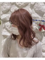 モアナ バイ ヘッドライト 二俣川店(Moana by HEADLIGHT)&nbsp;Moana#ピンクベージュ#韓国風#ダブルカラー