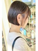 耳掛けショートボブ(大分/ワサダ) ［DecoL.伊東］