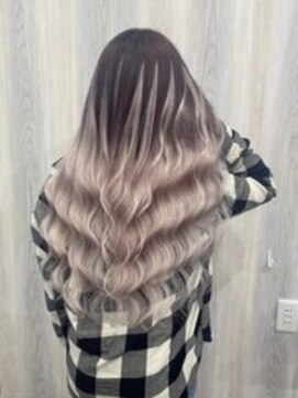 エクステ専門店あるじゃんすー 宇都宮店 パープルホワイト#シールエクステ#ニュアンスカラ#韓国#宇都宮