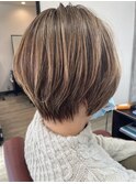 大人ショート×ハイライト