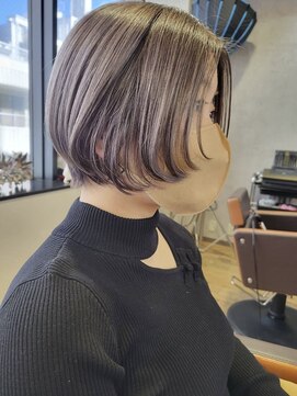 ノア 大宮店(Noa) 大人かわいい/ボブ/ミルクティーベージュ/グレージュ