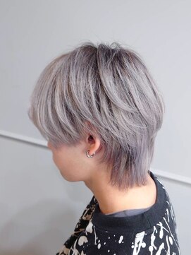 アビールブレ 新潟万代(ABEY LEVRAI) メンズウルフ/ハイトーンカラー/シャドウルーツ