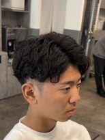 ノイセル 西本町(Noisyle)&nbsp;7：3ツーブロック刈り上げビジネス爽やかスタイル