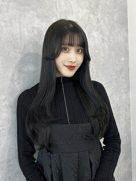 イミュ(IMMU) ツヤ髪black レイヤーカット