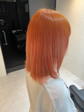 イロ(ilo.) 韓国風オレンジヘアー