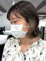 ツキ 横浜店(tuki) インナーカラーケアブリーチイヤリングカラーハイライトレイヤー