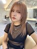 【ハイトーン】カット＋2回ケアブリーチ＋カラー / ￥26500［韓国ヘア/ボブ］