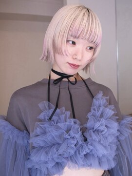 ユルク(JURK nagoya) 【TAIKI NOGUCHI】ブロンド×ピンク×ベージュ