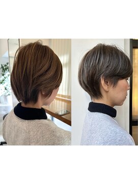 コットン(cotton) 絶壁解消大人ショート【川野指名限定スタイル】