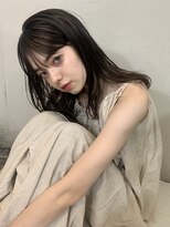 スクレ(s:;cre) 【地毛風グレージュ×うるつやミディアム】