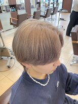 ヘア ルミナス バイ フォルテ(HAIR LUMINAS by FORTE) ミルクティーベージュ/ハイトーン/藤枝/髪質改善/メンズ