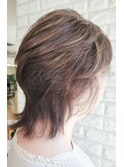 ウルフ×イノアカラー×ハイライト/30代40代50代60代