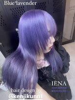 イエナ 渋谷(IENA)&nbsp;パープルカラー　デザインカラー　ケアブリーチ
