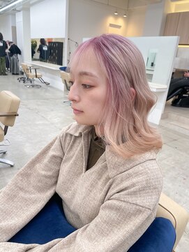 ニュート(Neut ) ルーツカラーピンク/ミルクティーベージュ/デザインカラー名古屋