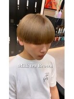 アッドバイケーツー 心斎橋(add by k-two Men's)&nbsp;マッシュヘア/ミルクティーブラウン