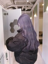 ムーム(Momb)&nbsp;ブリーチ2回で作るラベンダーグレー