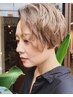 あらゆるお悩みを解決♪理想のショートスタイルへ♪カット&パーマ￥12.100