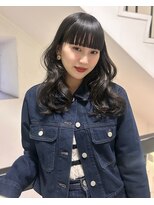 アクシス 栄店(`AXIS)&nbsp;[Rinoka] 黒髪ワイドバングStyle