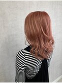 ピンクベージュ　ピンクブラウン　透明感カラー　ペール系