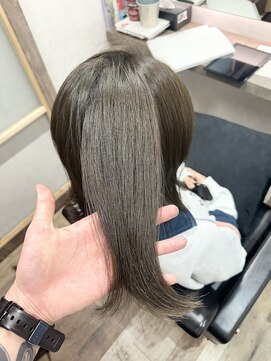 シュガー バイ エクラート 立川南口店(SUGAR by ECLART) 【立川】オリーブカラー/イルミナカラーマリーン【髪質改善】