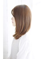 シュシュット(chouchoute) 夏美髪質改善アプリコットオレンジハイライトカラーくびれヘア00