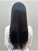 編み込み&シールのミックス長さ出しエクステ