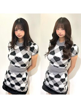 リゼル シブヤ(RISEL SHIBUYA) ミディアムから理想ロングヘアに!シールエクステ80本!