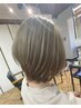 【脱白髪染め】カット+白髪ぼかしハイライト+艶カラー　10%off