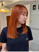 コレット 大宮(collet)&nbsp;韓国風レイヤー　オレンジベージュ