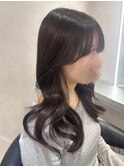 透明感たっぷり♪シアーグレージュ/韓国ヘア/レイヤーカット