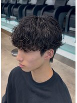 フィフス 渋谷(fifth)&nbsp;渋谷メンズパーマシャドウパーマフェザーパーマ波巻きスパイラル