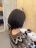 スト 静岡鷹匠(sto)&nbsp;着物ヘア/大人ガーリー/ダークアッシュ/似合わせカット/静岡鷹匠