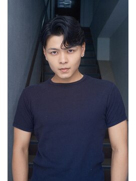 パーク(PAAQ) ガイルヘアメンズカットメンズショート毛流れパーマ