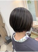 白髪ぼかしハイライト