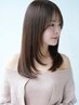 カット+選べるカラー+縮毛矯正+選べるトリートメント ¥6160