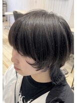 カシェ シモムラ(Cashe'e SHIMOMURA)&nbsp;松阪メンズニュアンスセンターパーマフェザーツイストウルフ