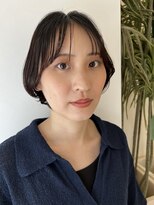 エクリ シセイドウ 麻布十番店(equri×SHISEIDO)&nbsp;【麻布十番】大人の丸みショートスタイル