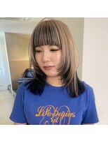 ニコ シモノセキ(NIKO Shimonoseki)&nbsp;NIKO アンブレラデザインカラー顔まわりレイヤー