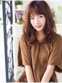 【ヘアジュレドゥ 古居】 大人可愛くエアリー女子ミディ