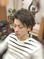 ジンク (HAIR-DESIGN ZiNK) アップバングツイストスパイラル