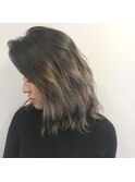 20代30代◎大人カッコイイ☆バレイヤージュ×グレージュ