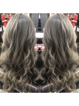 ヒスヘアー クリエイティブスペース(hys hair creative space by lauto) パールベージュナチュラルグラデーション